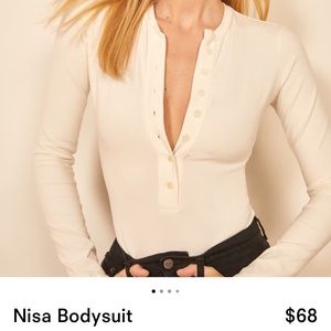 The Reformation Nisa bodysuit